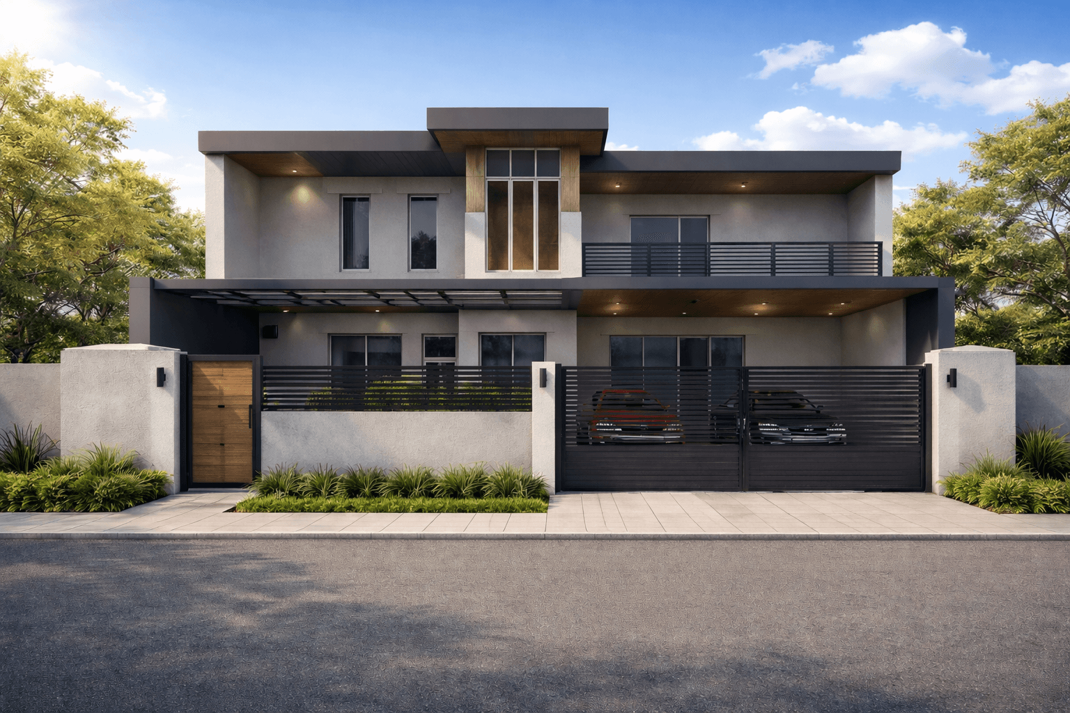 House Design & 3D Rendering